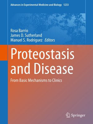 cover image of Proteostasis and Disease